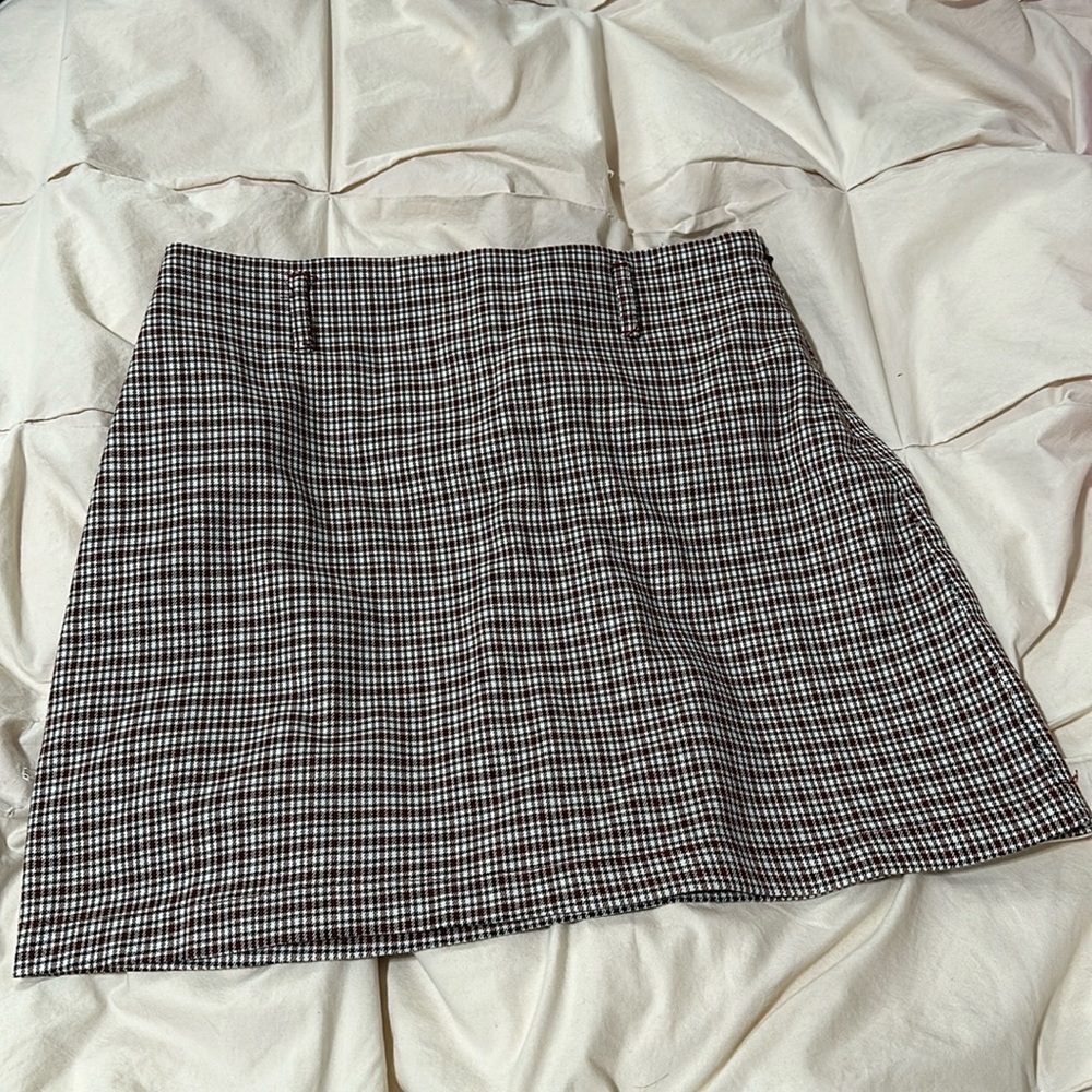 Forever 21 plaid mini skirt